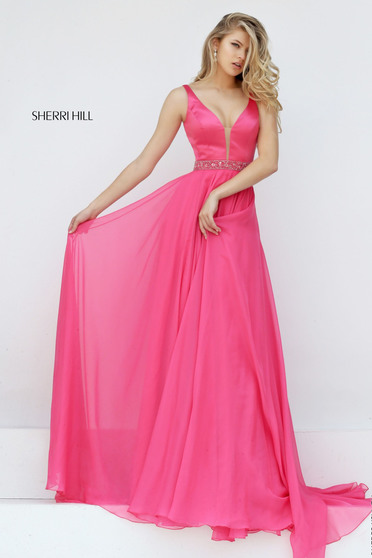 Rochie Sherri Hill 50264 Coral