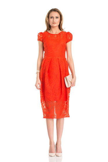 Rochie Daniella Cristea Duchess Red