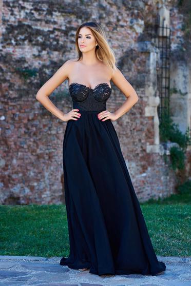 Rochie Ana Radu Golden Moments Black