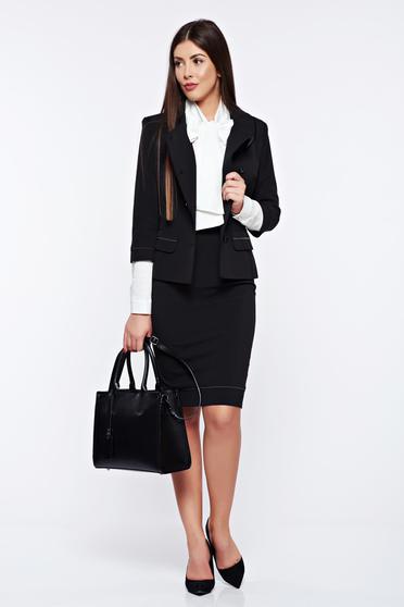 poze cu Costum damă LaDonna negru office captusit pe interior