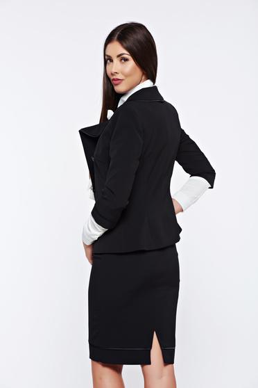 poze cu Costum damă LaDonna negru office captusit pe interior