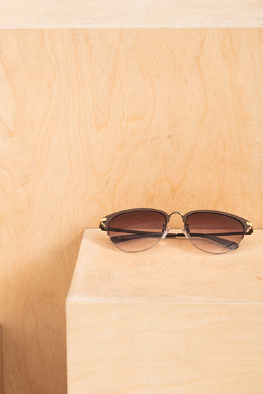 Ochelari de soare cu lentile rotunde Top Secret maro