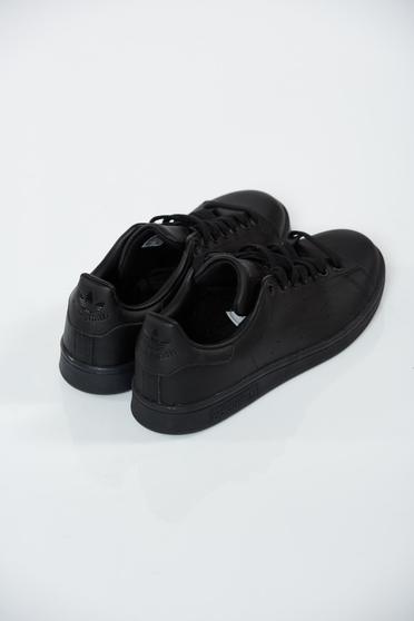 poze cu Pantofi sport Adidas Originals Stan Smith negri casual cu talpa usoara
