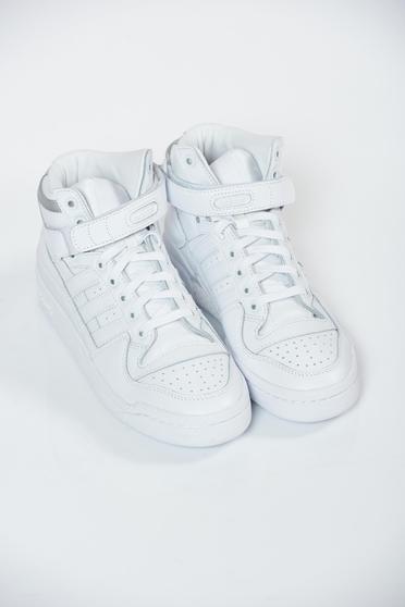 Pantofi sport Adidas Originals albi casual cu talpa usoara