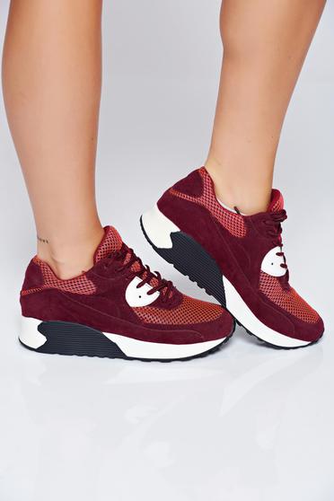 Pantofi sport Top Secret visinii casual cu siret