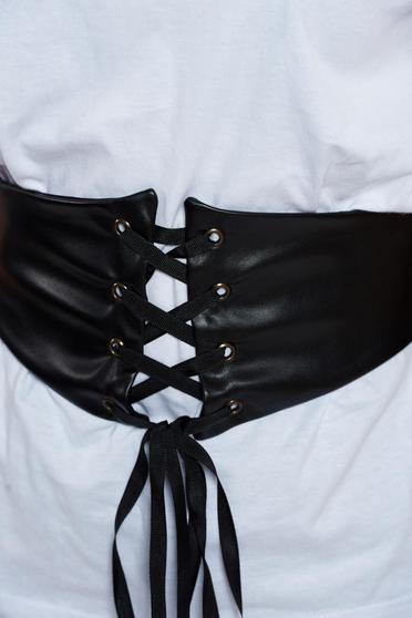 Curea StarShinerS neagra cu doua fete