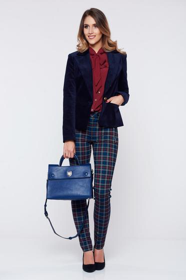 Camasa dama PrettyGirl visinie eleganta cu volanase la maneca