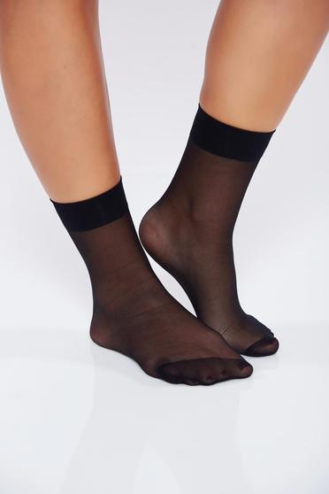 Dres dama negru 20 den cusaturi fine