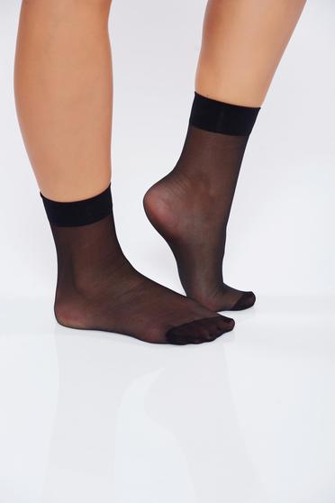 Dres dama negru 20 den cusaturi fine