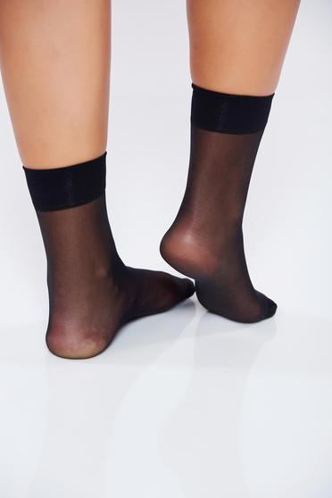 Dres dama negru 20 den cusaturi fine