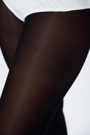 poze cu Dres negru 400 den din bumbac elastic cu banda care nu aluneca