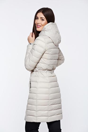 poze cu Geaca Top Secret nude casual din fas cu gluga nedetasabila