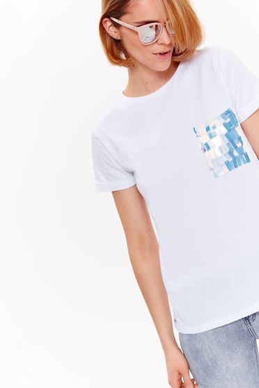 Tricou Top Secret S035850 White