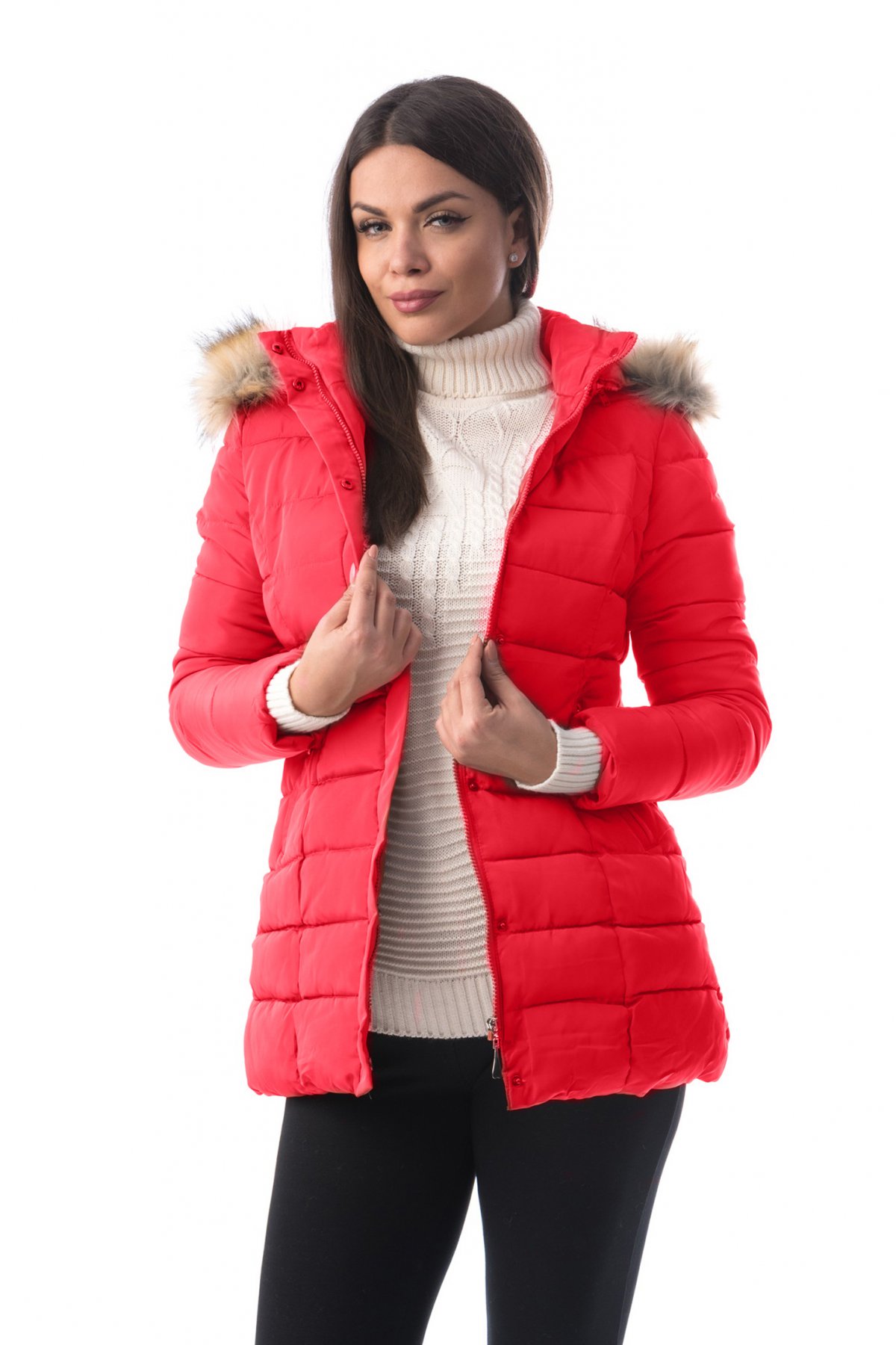 Geaca AW18-T2662-2/GC165 Red