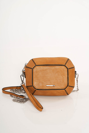 Geanta dama Top Secret maro casual material exterior: piele ecologica cu maner lung tip lantisor