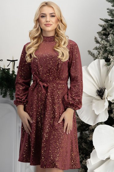 Ținută damă - rochie, blana