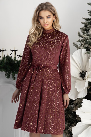 Ținută damă - rochie, blana