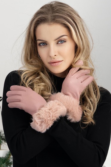 Ținută damă - manusi, pulover