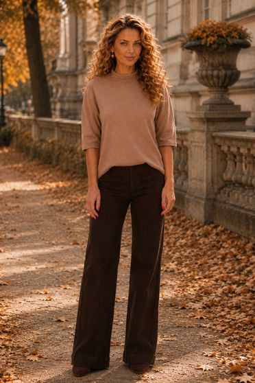 Ținută damă - bluza, blugi