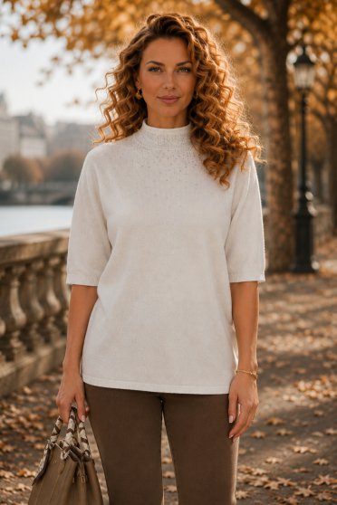 Ținută damă - bluza, blugi